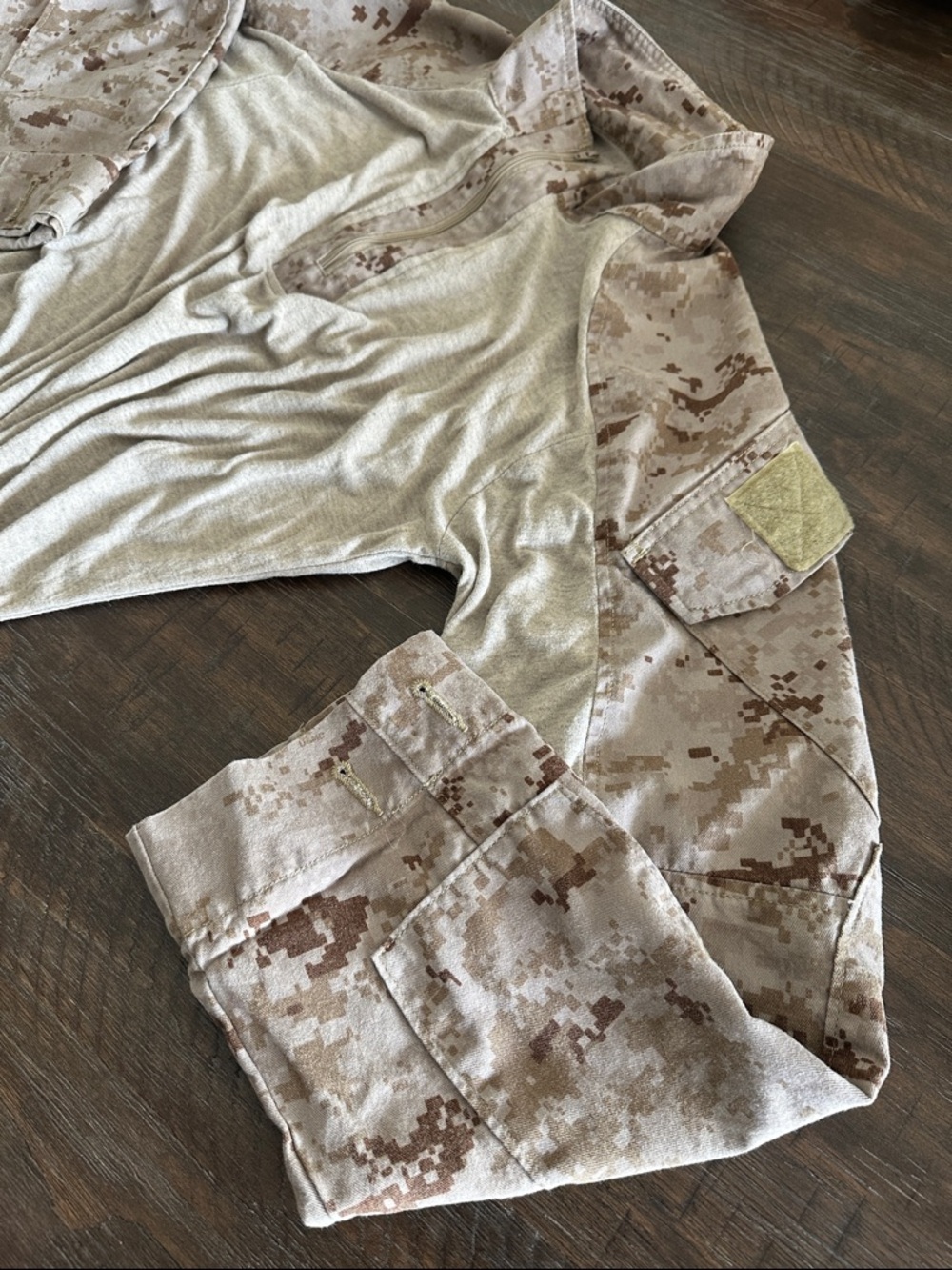 Marine Corps MARPAT Tactical Combat Shirt - Desert Camo - Picture 4 of 4